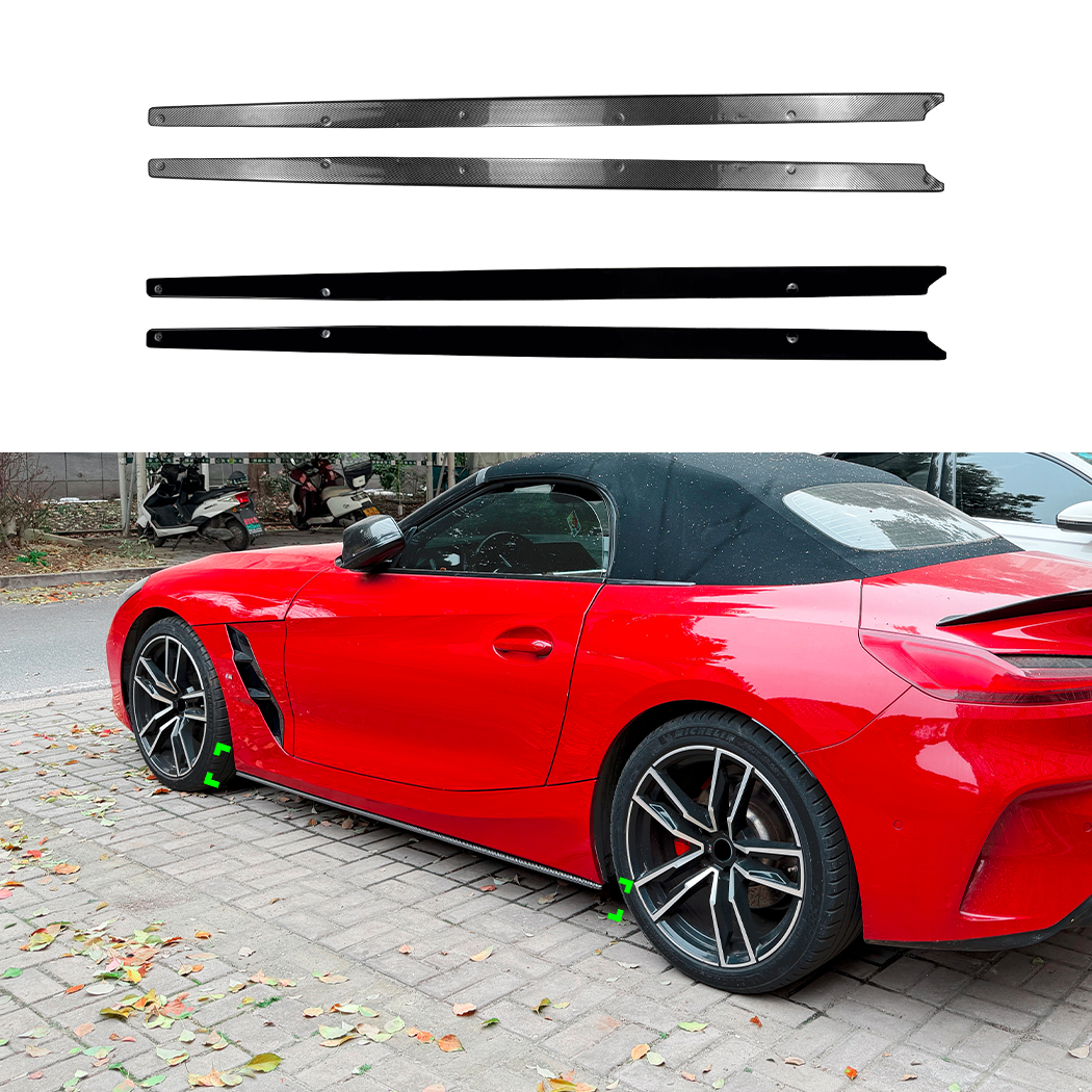 Side Skirt Rocker Panel Splitter Lip For BMW Z4 G29 2018+ Side Skirt Rocker Panel Splitter Lip For BMW Z4 G29 2018+