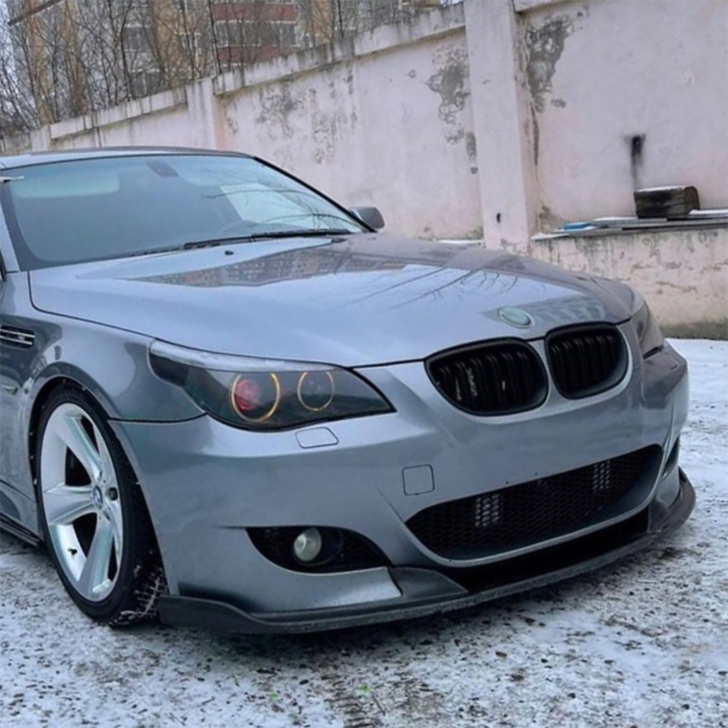 AMP-Z Front Bumper Lip Spiltter For BMW 5 Series E60 E61 M5 2005-2010