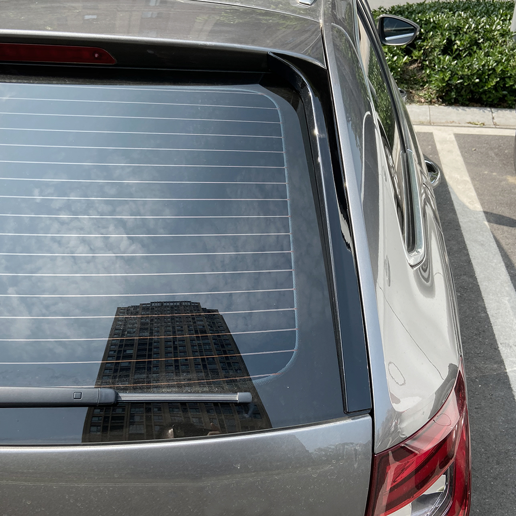 AMP-Z Rear Roof Wing Side Spoiler For Skoda Octavia Estate 2013-2019