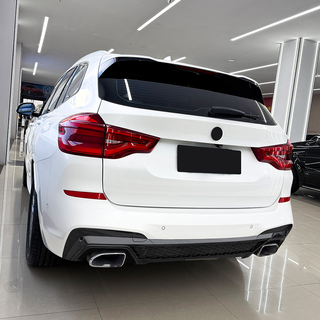 AMP-Z Rear Bumper Spoiler Lip For BMW X3 G01 Pre-facelift M Sport 2018-2021