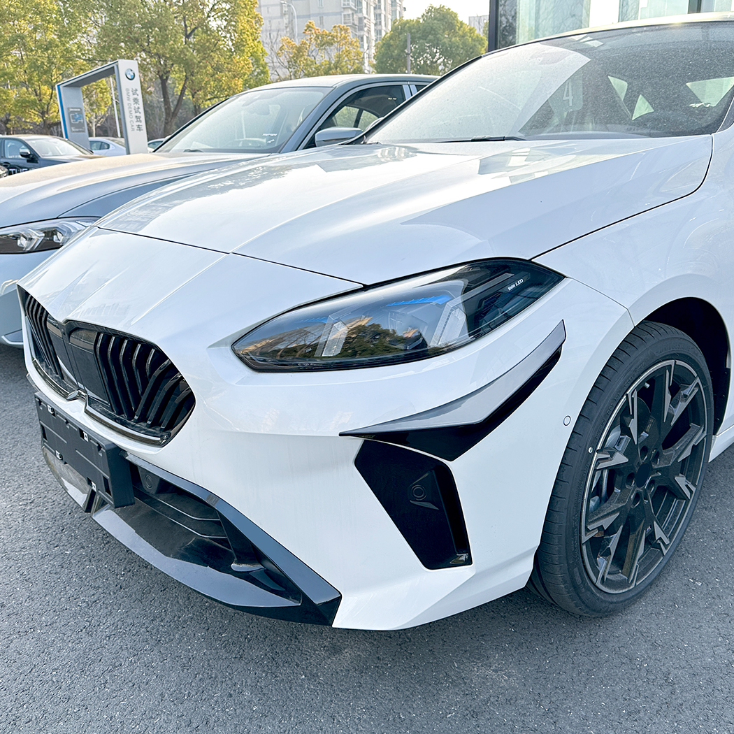 AMP-Z Front Bumper Fins Spoiler Canards For BMW 1 Series 2 Series F70 F74 2024+