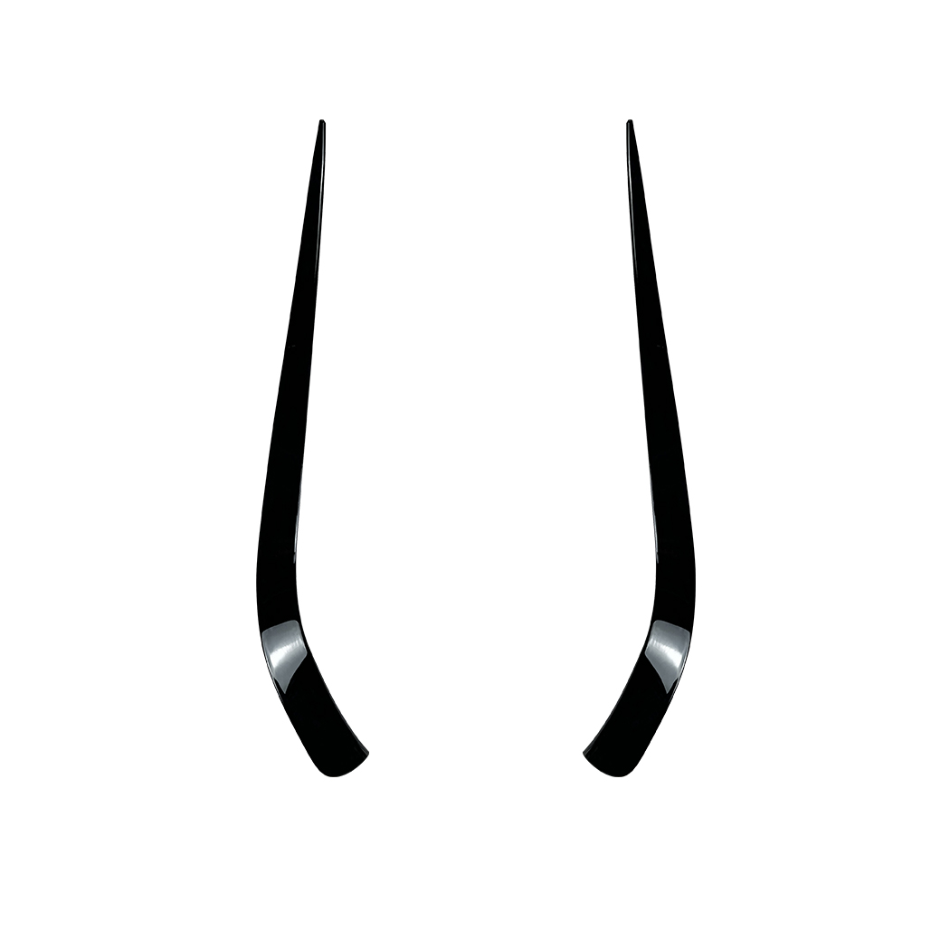 AMP-Z Front Bumper Fins Spoiler Canards For Alfa Romeo Giulia Standard 2015-2022