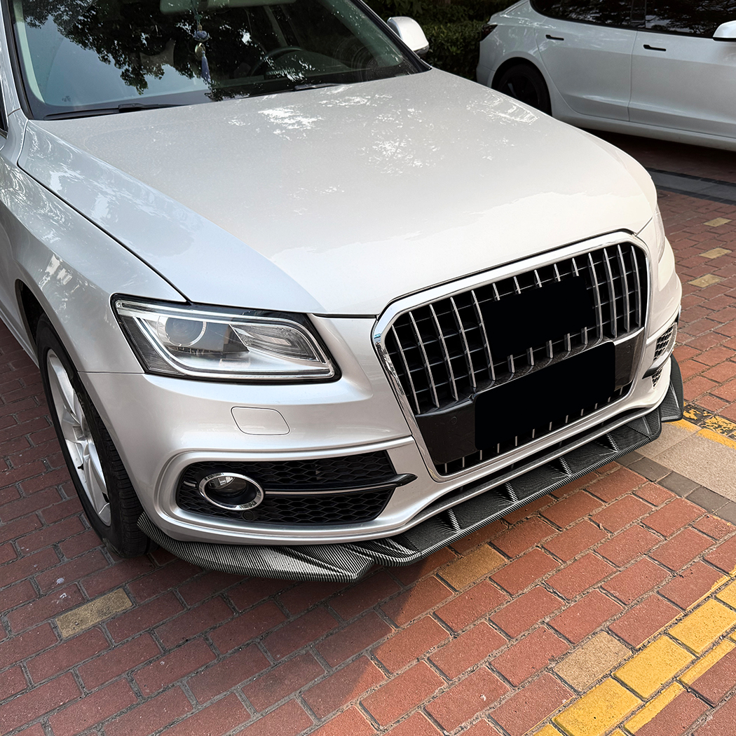 Amp-Z Front Bumper Lip Spilter per Audi Q5 8r Sline Facelift S Q5 2013-2016