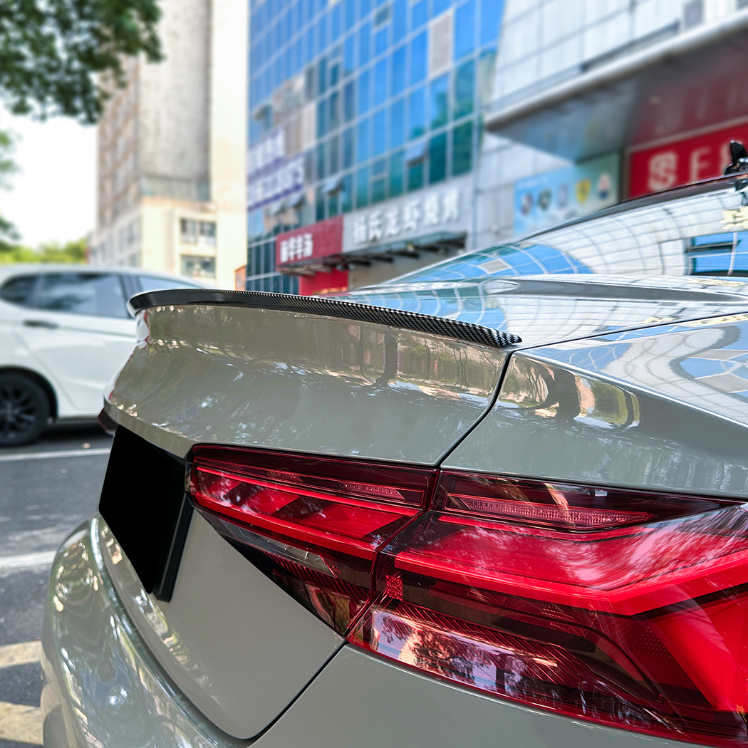 AMP-Z Rear Wing Spoiler Black For Audi A5 F5 Coupe 2017-2024