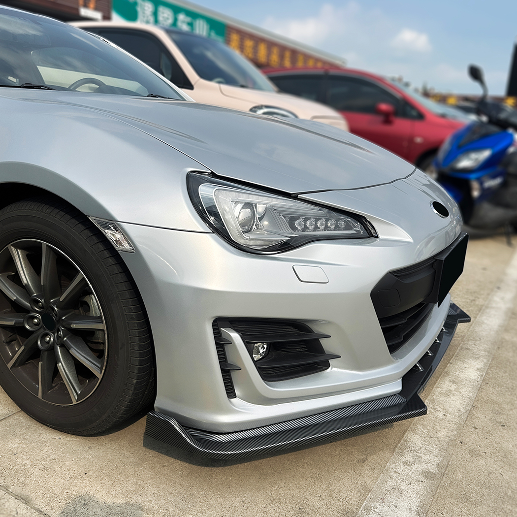 AMP-Z الأمامي الشفاه الشفاه spiltter لـ Subaru BRZ 2017-2020
