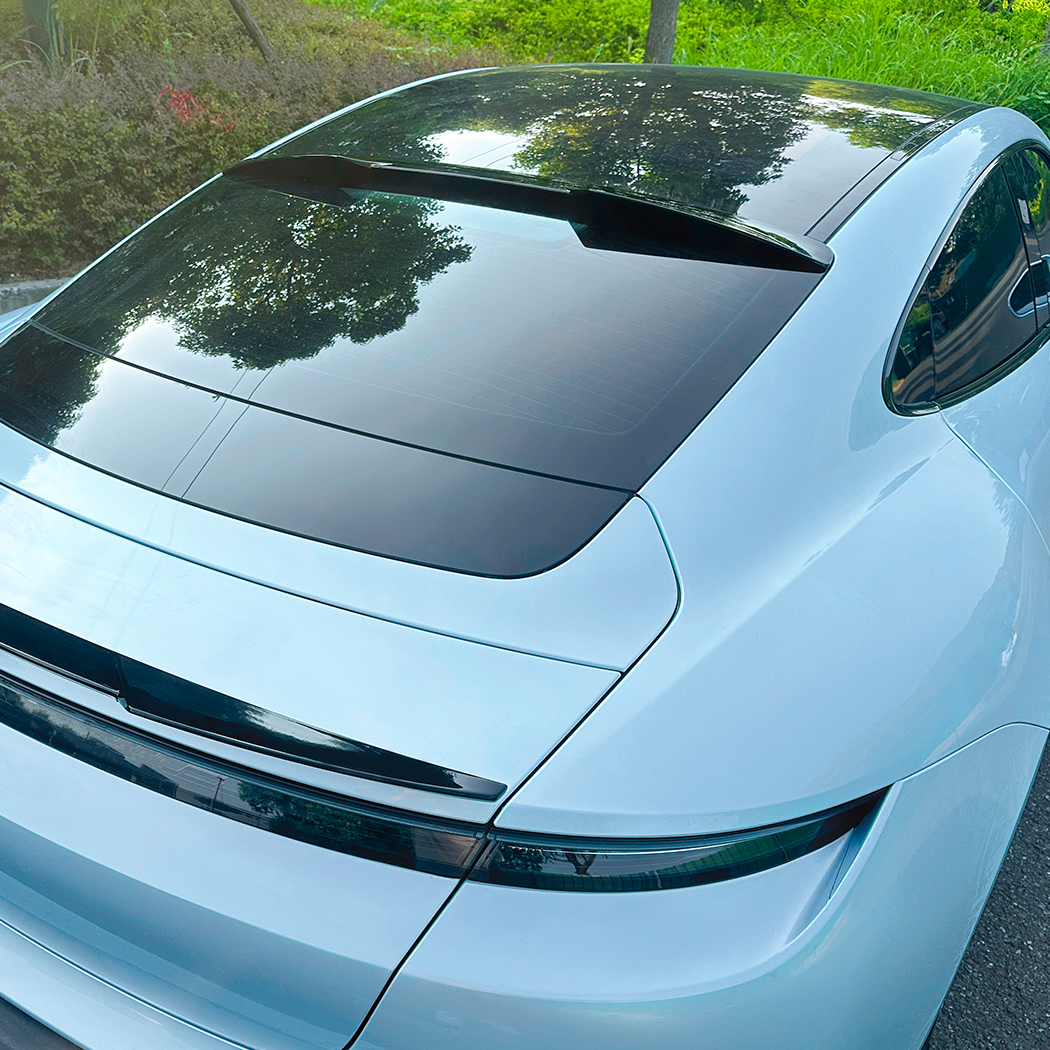 AMP-Z Rear Roof Wing Spoiler For Porsche Taycan 2019+