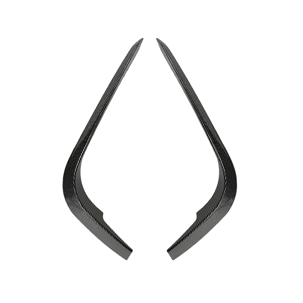 AMP-Z Front Bumper Fins Spoiler Canards For BMW 3 Series E90 Pre-facelift M-Tech 2005-2008