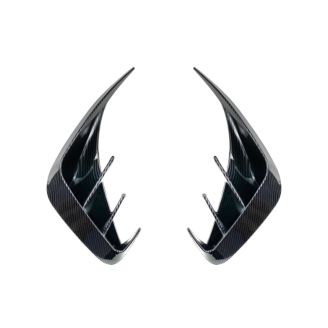 AMP-Z Rear Bumper Fins Spoiler Canards For BMW 3 Series G20 2019-2022