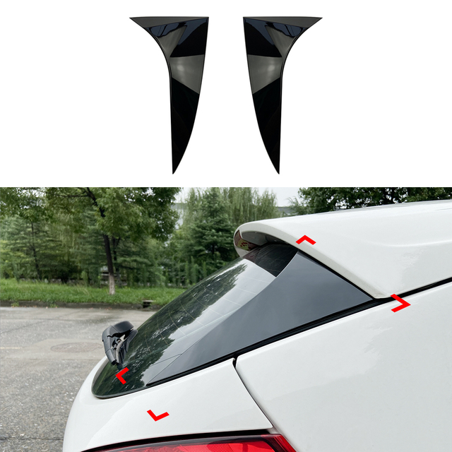 AMP-Z المفسد جانب جناح AMP-Z لـ Ford Focus 2015-2018