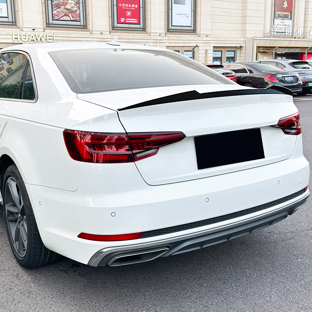 AMP-Z Rear Wing Spoiler For Audi A4 B9 2017-2024