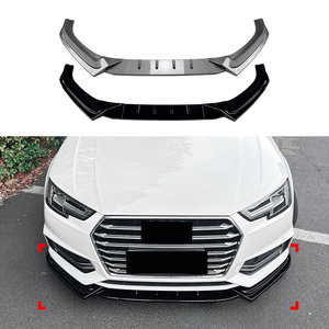 AMP-Z Front Bumper Lip Spiltter For Audi A4 Sline S4 B9 2017-2019