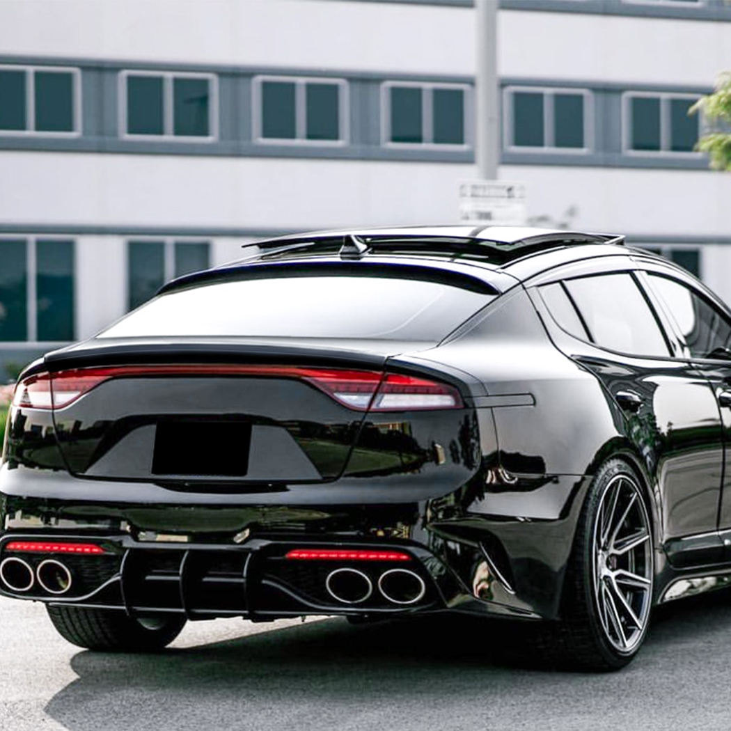 AMP-Z Rear Roof Wing Spoiler For Kia Stinger 2018+