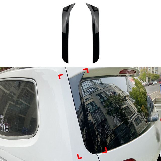 AMP-Z Rear Roof Wing Side Spoiler For VW Volkswagen Sharan 2011-2020