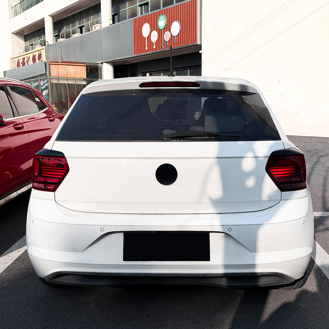 AMP-Z Headlight Eyebrows Eyelids Sticker For VW Volkswagen Polo MK6 2018-2021