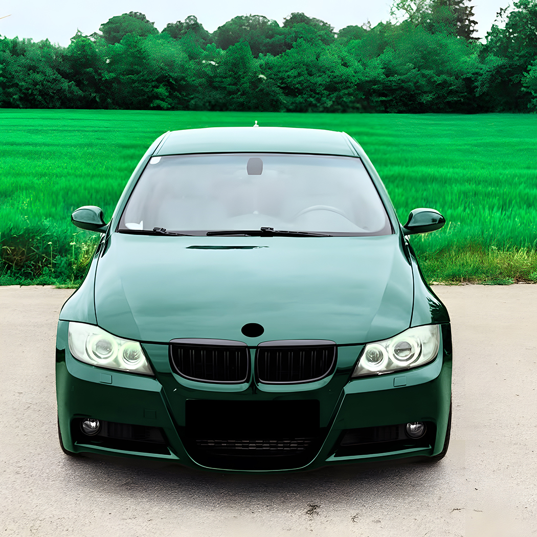 AMP-Z Front Bumper Grille Grill For BMW 3 Series E90 E91 Pre-facelift 2005-2008