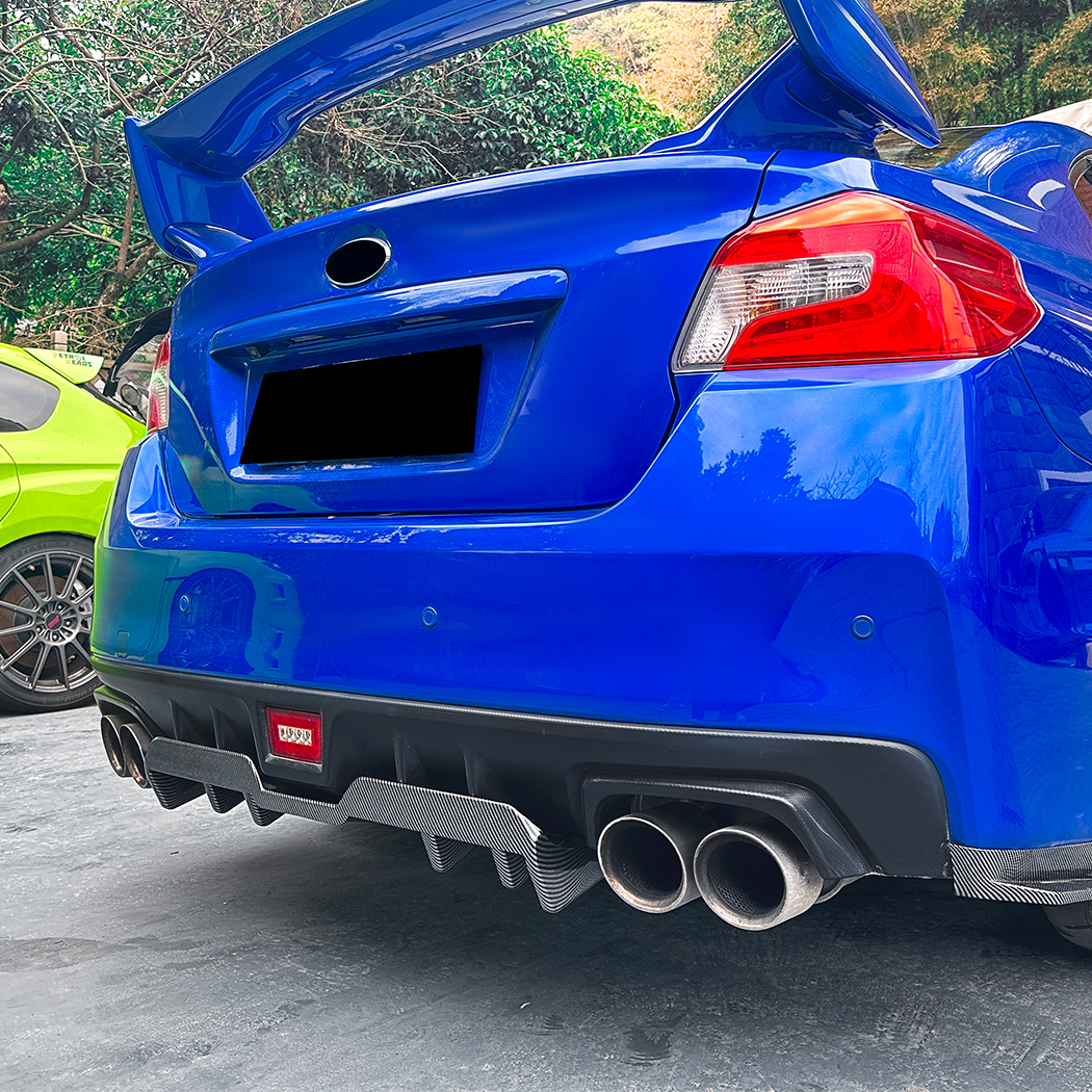 AMP-Z Rear Bumper Spoiler Lip For Subaru WRX STI VA 2015-2021