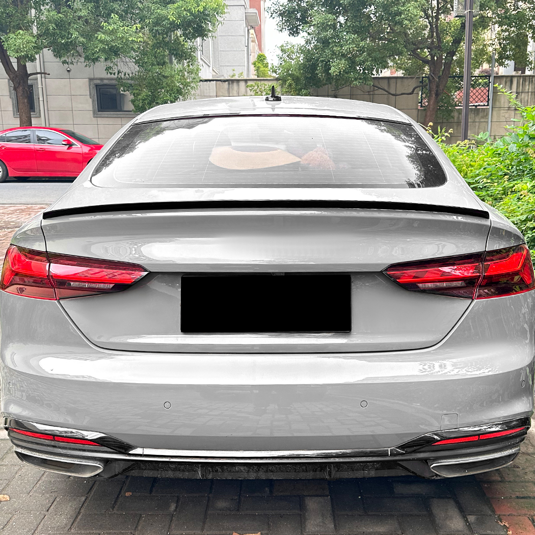 AMP-Z Rear Wing Spoiler For Audi A5 S5 F5 Sportback 2017-2024