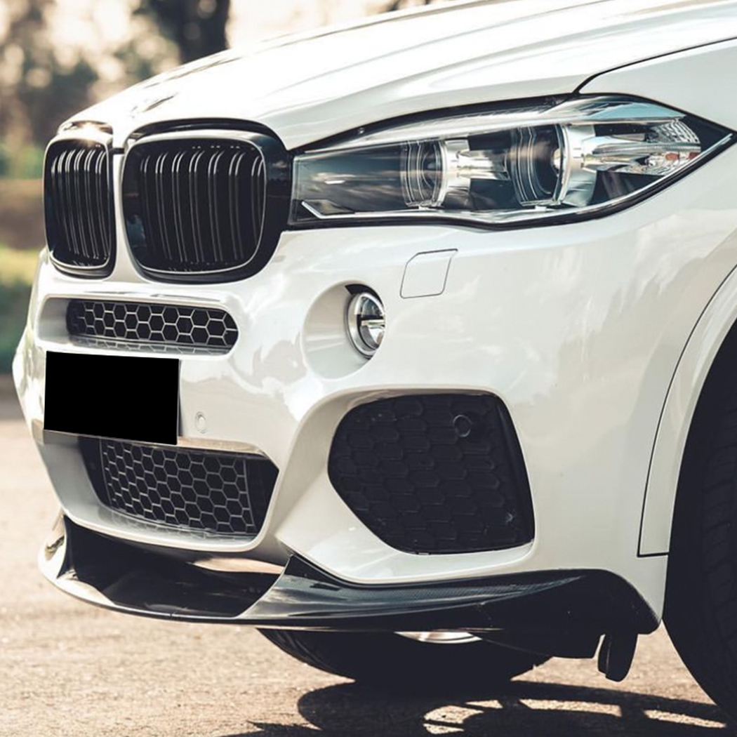 AMP-Z Front Bumper Lip Spiltter For BMW X5 F15 M Sport 2014-2018