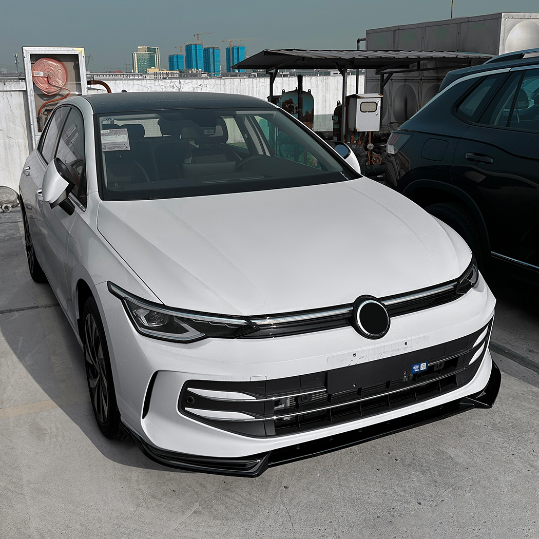 AMP-Z Front Bumper Lip Spiltter For VW Volkswagen Golf MK8 8.5 Standard 2024+
