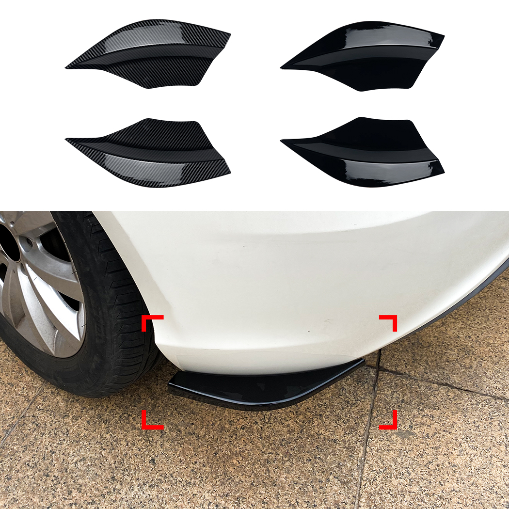 AMP-Z Rear Side Splitter Sticker For Mercedes Benz A Class W176 2013-2018