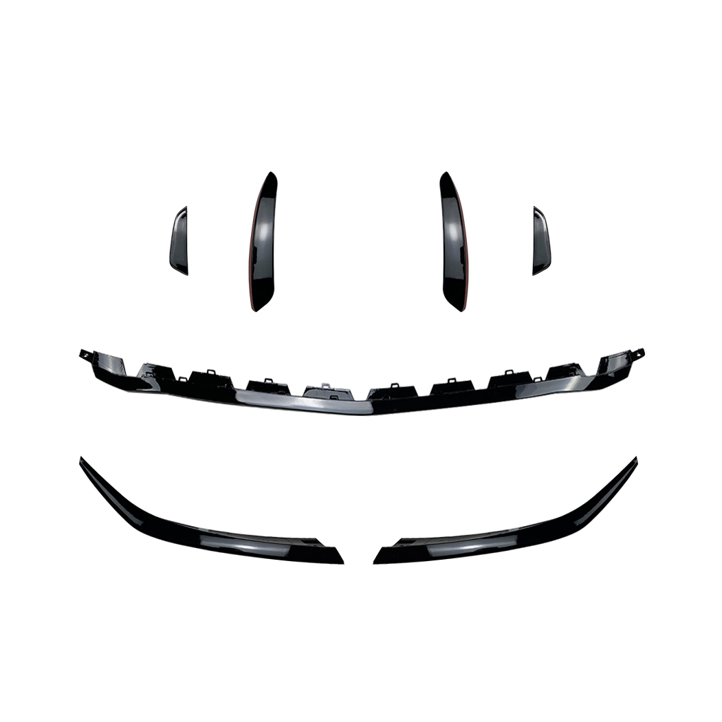 AMP-Z Front Bumper Fins Spoiler Canards For Mercedes Benz A Class W177 Hatchback/Sedan 2018+