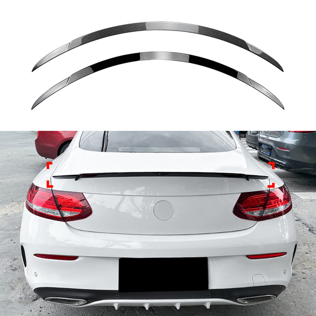 AMP-Z المفسد الجناح الخلفي لـ Mercedes Benz C Class C Coupe C205 2015-2021