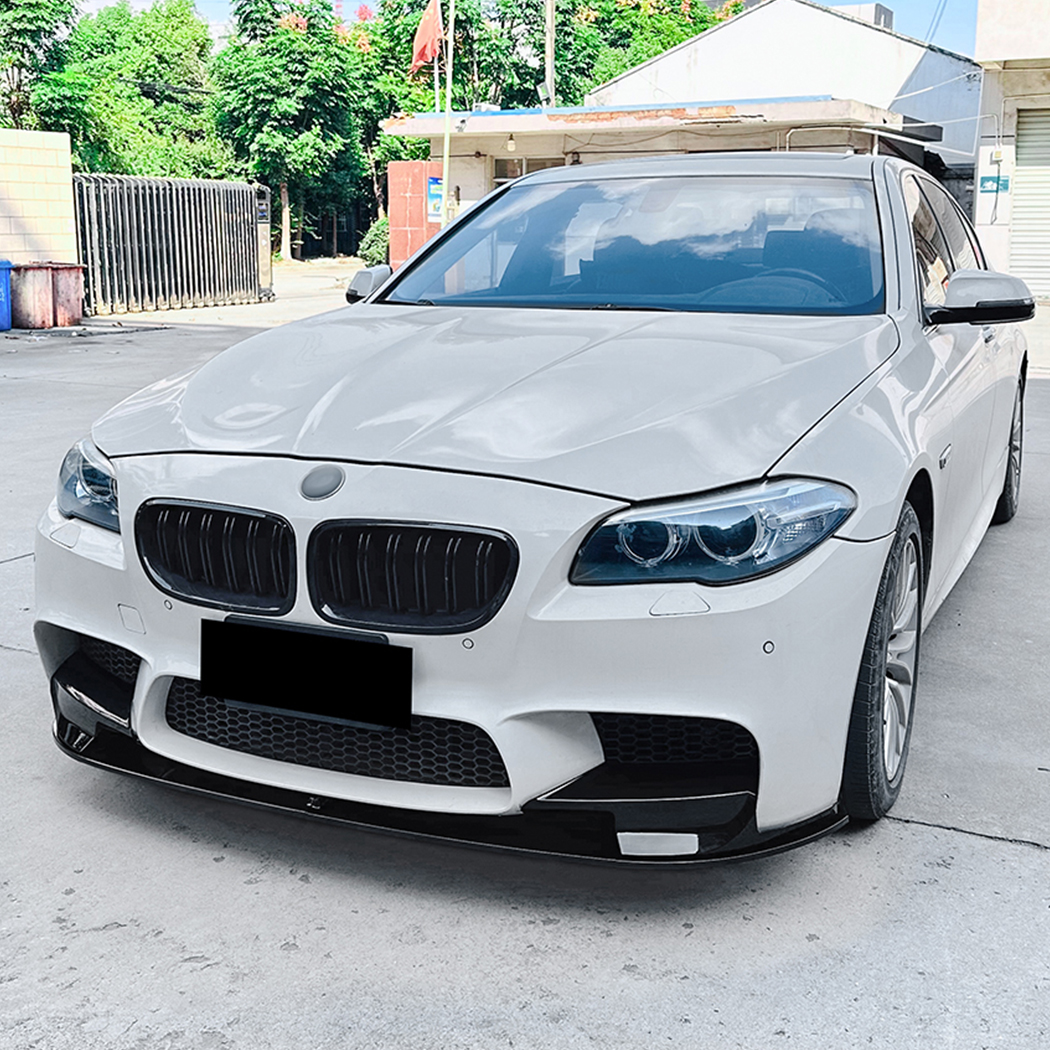 AMP-Z Front Bumper Lip Spiltter For BMW 5 Series F10 F11 M5 2011-2017