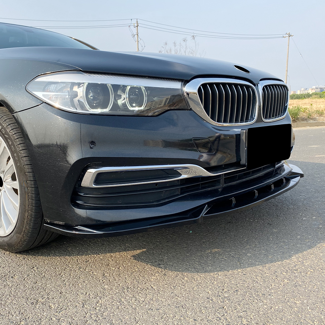 AMP-Z Front Bumper Lip Spiltter For BMW 5 Series G30 G31 Pre-Facelift 2017-2020