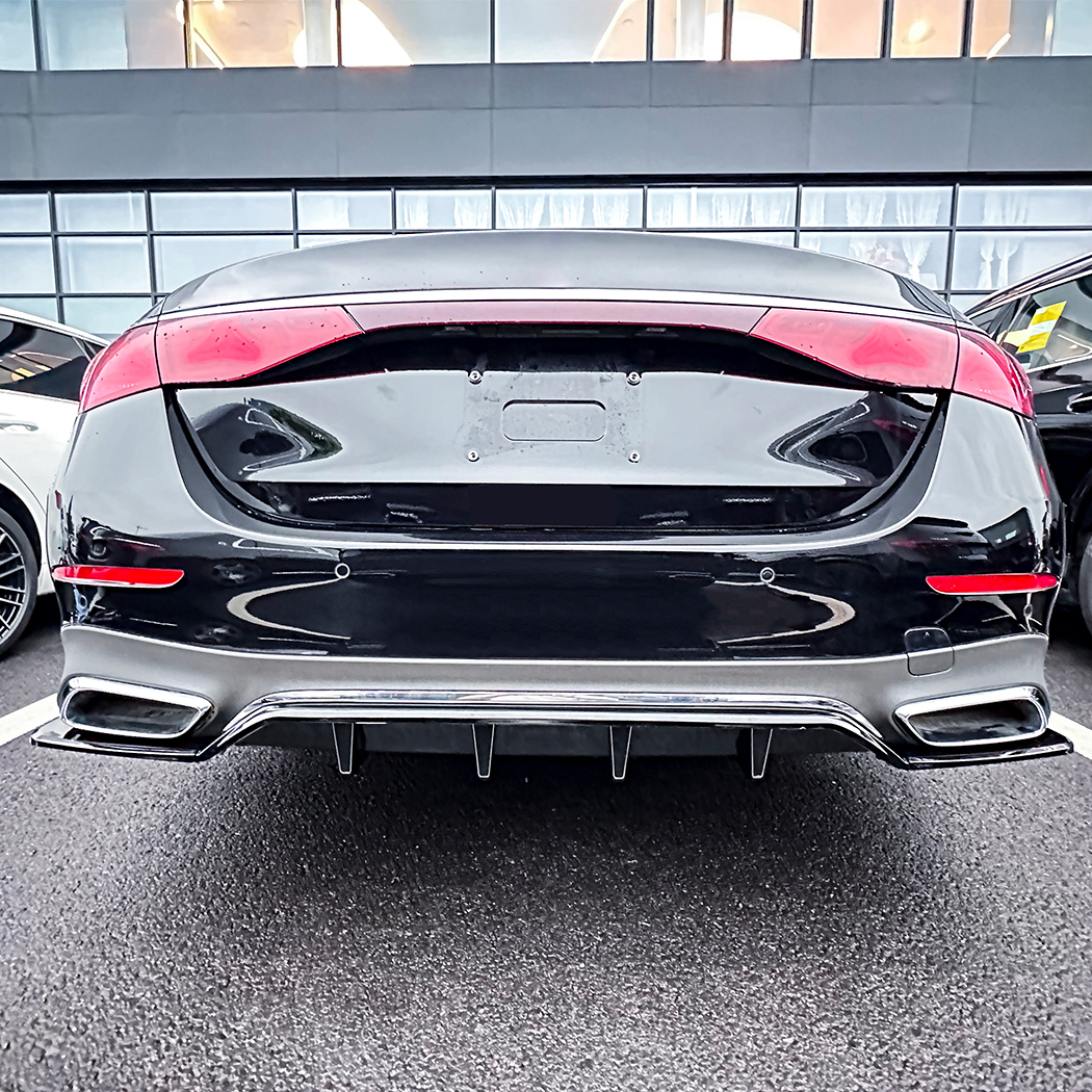 AMP-Z Rear Bumper Spoiler Lip For Mercedes Benz E Class W214 S214 AMG Line 2024+