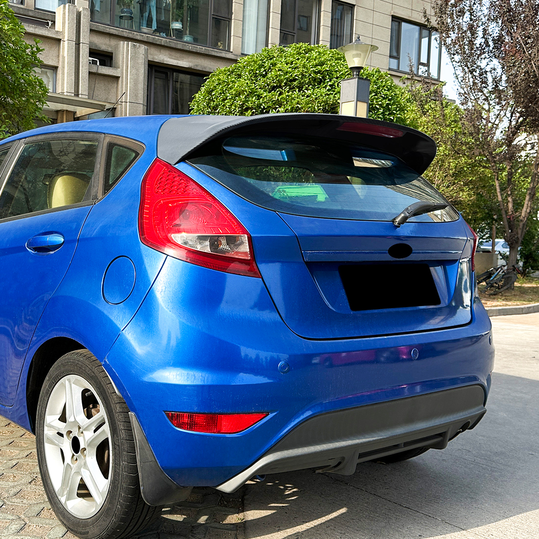 AMP-Z Rear Roof Wing Spoiler For Ford Fiesta MK6 MK7 2008-2017