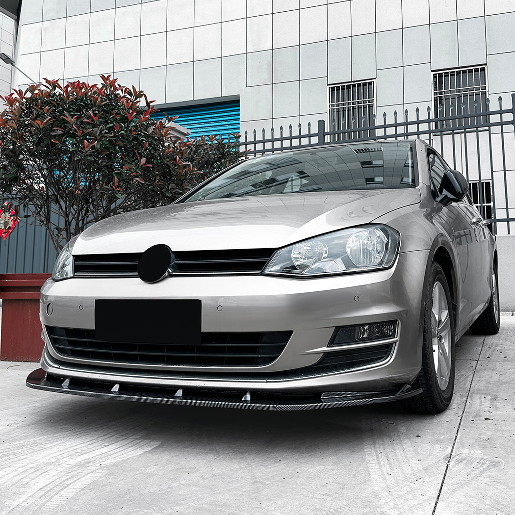 AMP-Z Front Bumper Lip Spiltter For VW Volkswagen Golf MK7 Standard 2013-2016