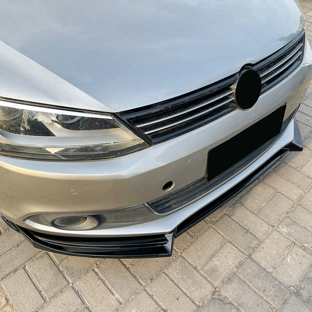 AMP-Z Front Bumper Lip Spiltter For VW Volkswagen Jetta MK6 2011-2014