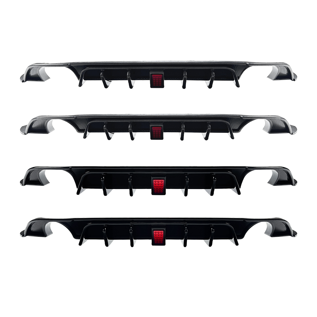AMP-Z Rear Bumper Spoiler Lip For VW Golf MK7.5 Standard GTI 2017-2019