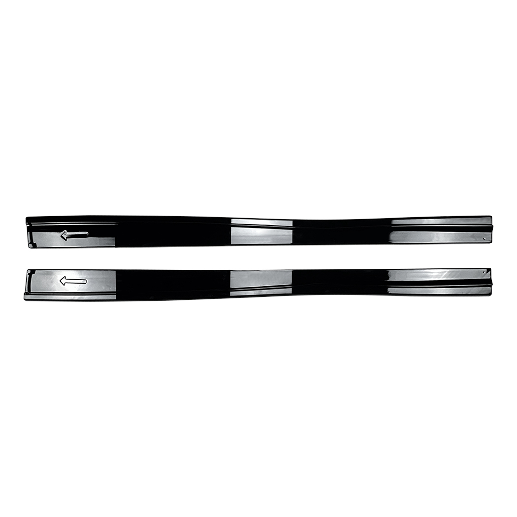 AMP-Z Side Skirt Rocker Panel Splitter Lip For Ford Fiesta MK7 ST Line 2012-2017