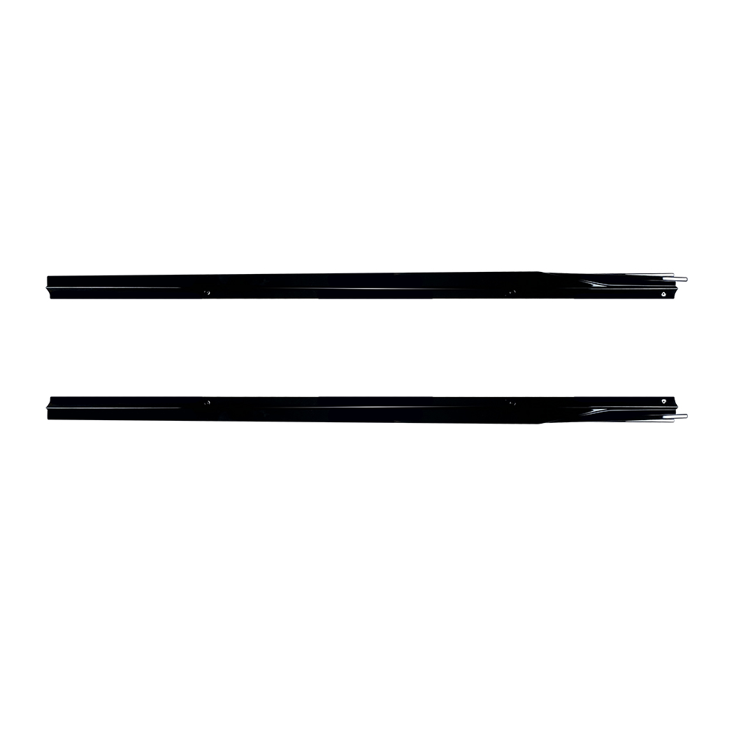 AMP-Z Side Skirt Rocker Panel Splitter Lip For Audi A3 8V Sline 2014-2020