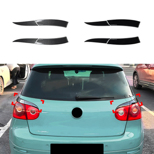 AMP-Z Headlight Eyebrows Eyelids Sticker For VW Volkswagen Golf MK5 Standard GTI R32