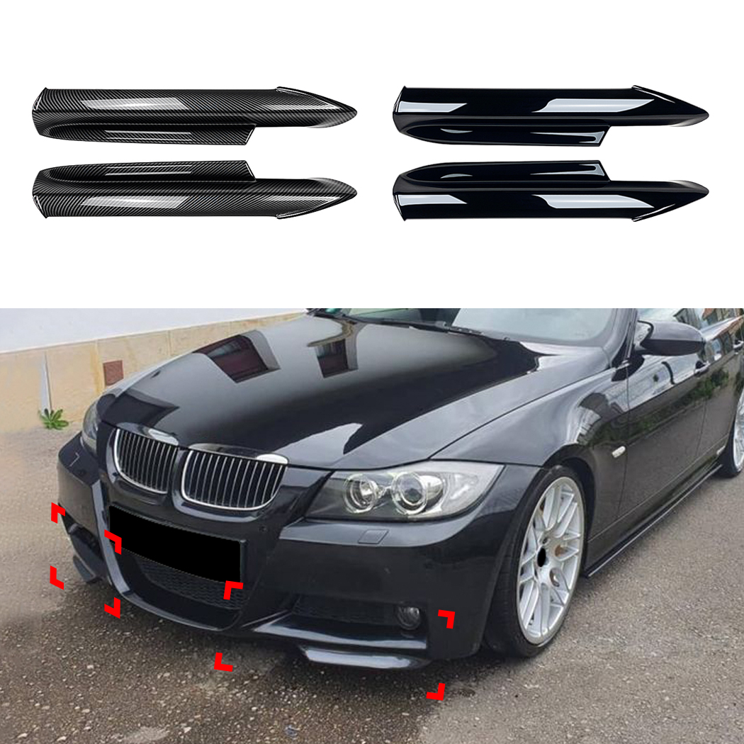 AMP-Z Front Side Splitter Sticker For BMW 3 Serise E90 M-Tech 2005-2008