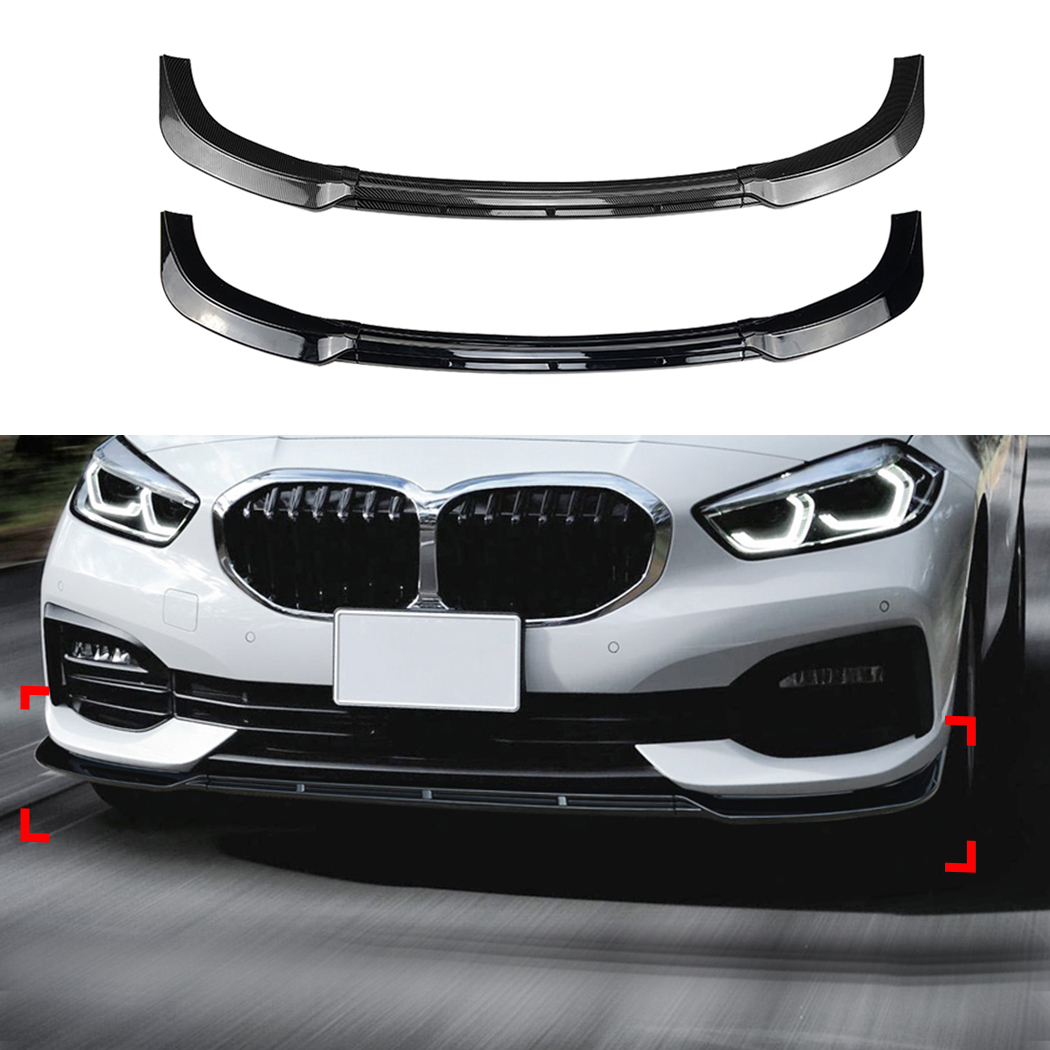 AMP-Z Front Bumper Lip Spiltter For BMW 1 Series F40 Standard 2020+