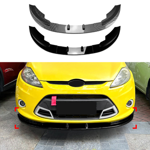 AMP-Z Front Bumper Lip Spiltter For Ford Fiesta MK7 2008-2012