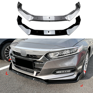 AMP-Z Front Bumper Lip Spiltter For Honda Accord 10Gen 2018-2021