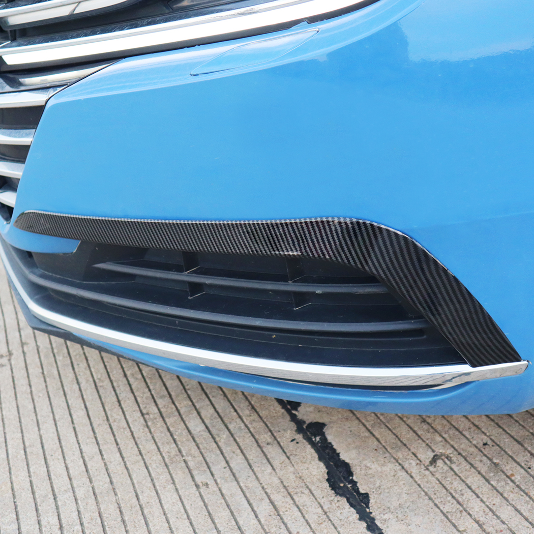 AMP-Z Front Bumper Fins Spoiler Canards For VW Volkswagen Arteon(CC) Except Rline 2017-2020