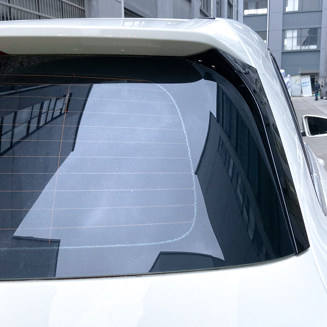 AMP-Z Rear Roof Wing Side Spoiler For Mercedes Benz B Class W246 2012-2018