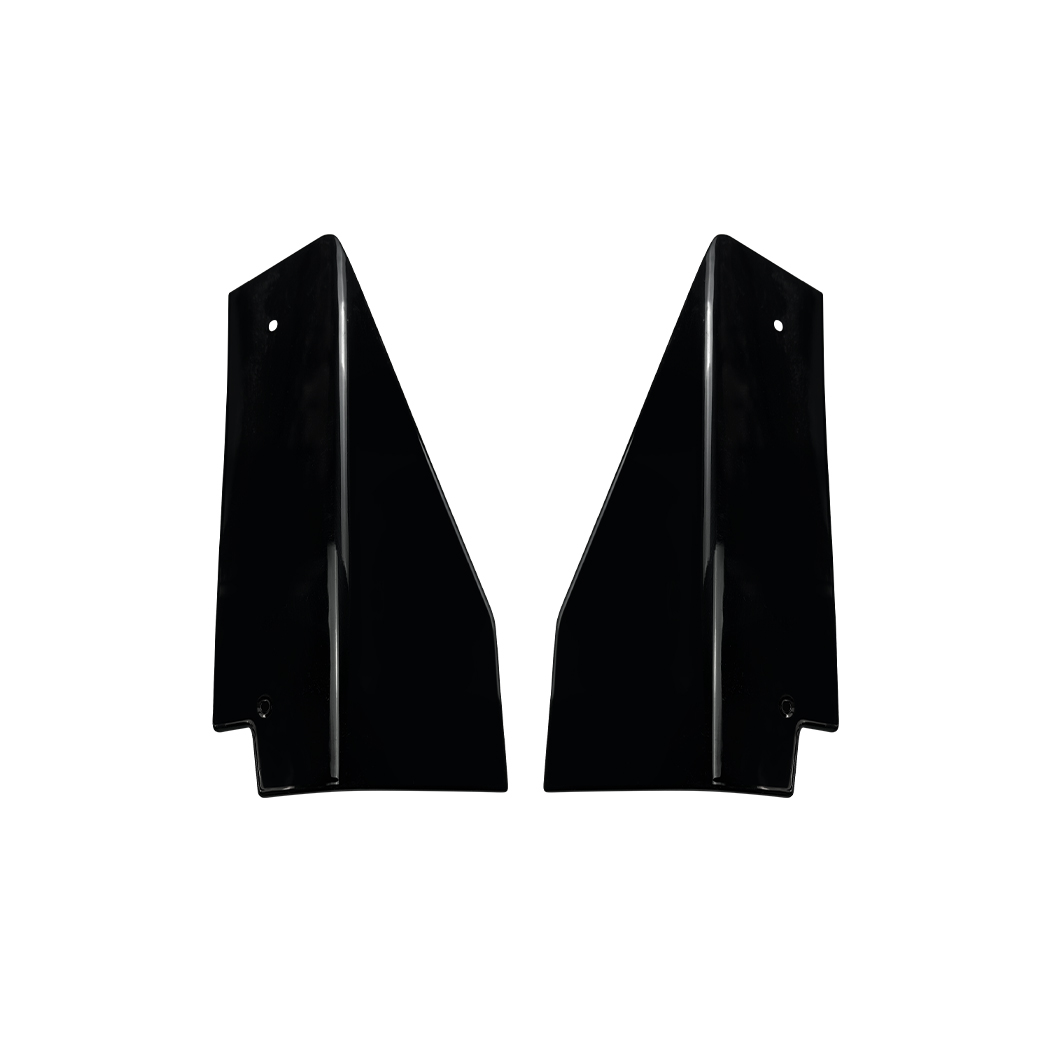 AMP-Z Side Skirt Rocker Panel Splitter Lip For Ford Mustang MK6 2015-2023