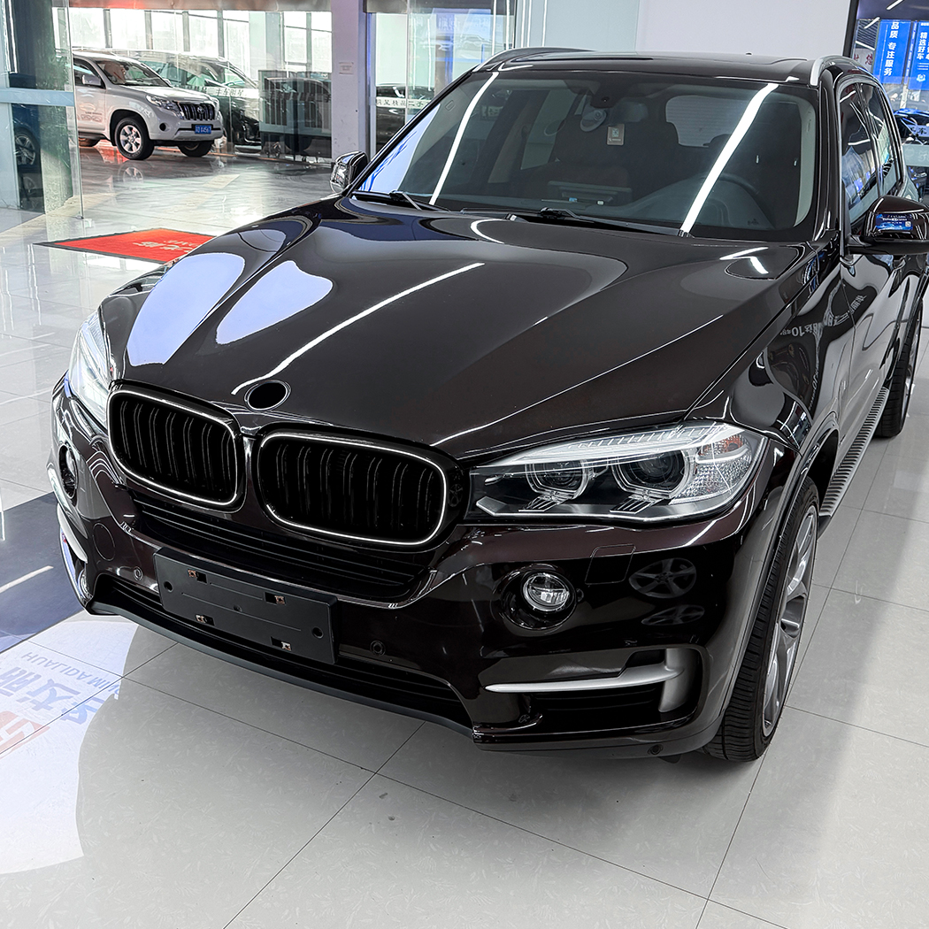 AMP-Z Front Bumper Grille Grill With Lights For BMW X5 X6 F15 F16 2014-2018