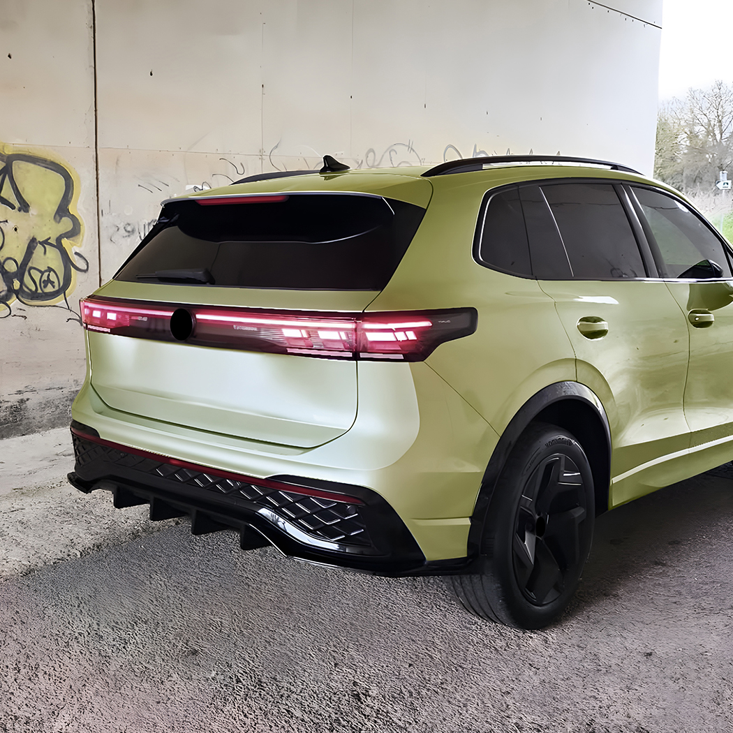 AMP-Z Rear Bumper Spoiler Lip For VW Volkswagen Tiguan MK3 Rline