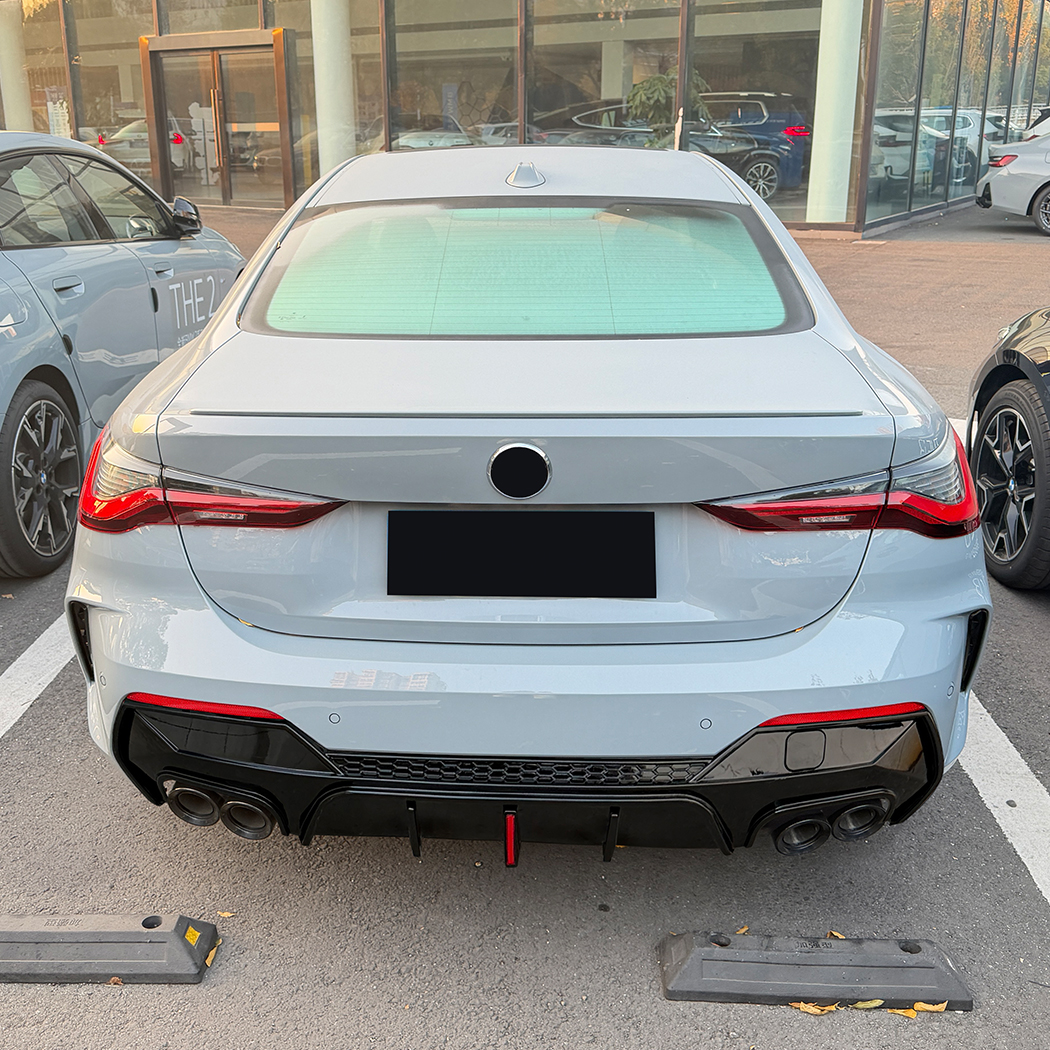 AMP-Z Rear Bumper Spoiler Lip For BMW 4 Series G22 G23 M Sport 2020+