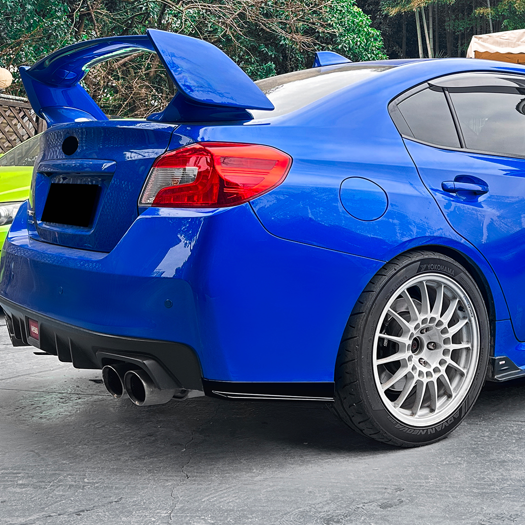 AMP-Z Rear Side Splitter Sticker For Subaru WRX STI VA 2015-2021