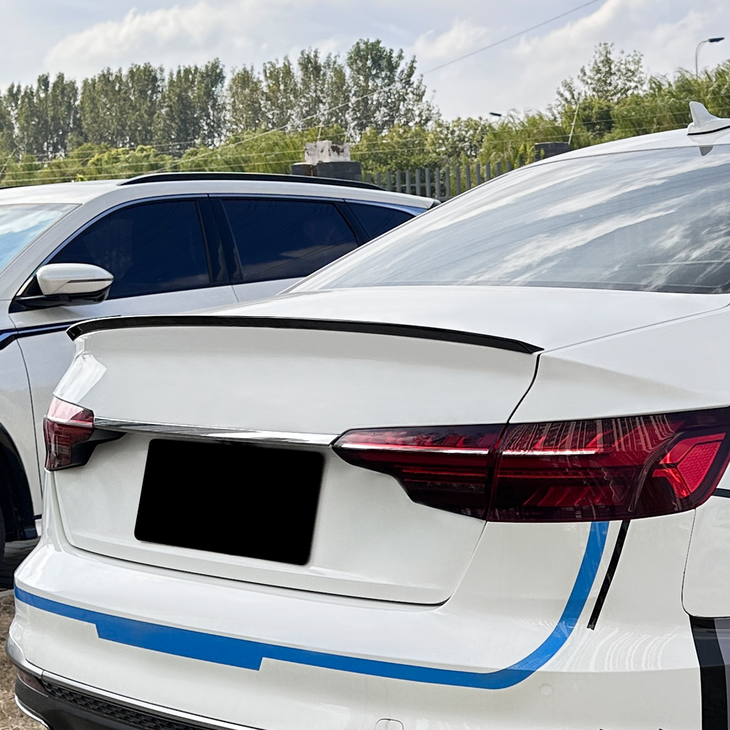 AMP-Z Rear Wing S Type Spoiler For Audi A4 B9 2017-2024