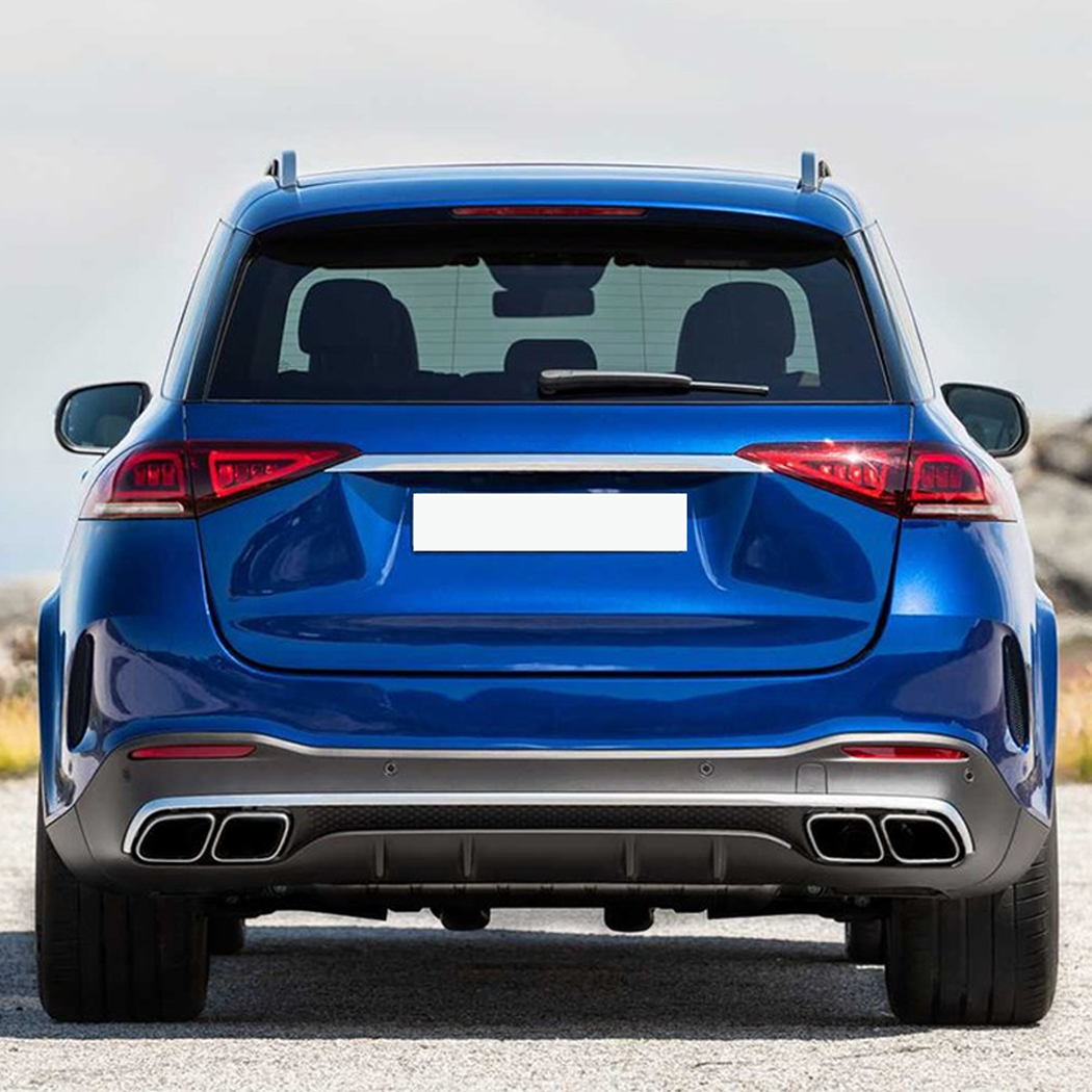 AMP-Z Rear Bumper Spoiler Lip For Mercedes Benz GLE Class W167 X167 AMG-Line 2019+
