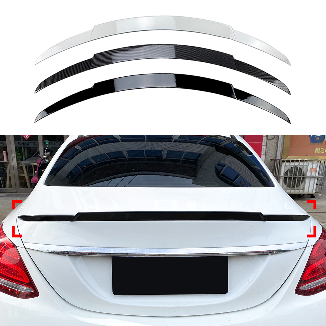 AMP-Z Rear Roof Wing Spoiler For Mercedes Benz C Class W205 4-Doors Sedan 2015-2021